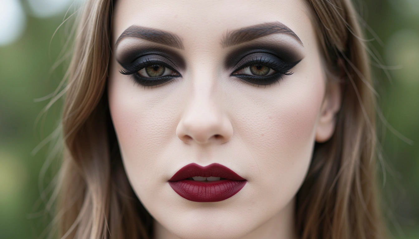 18 Stunning Goth Makeup Ideas Worth Copying
