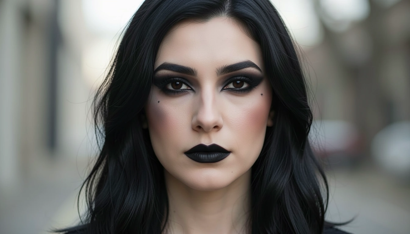 How To Create A Soft Goth Makeup Look