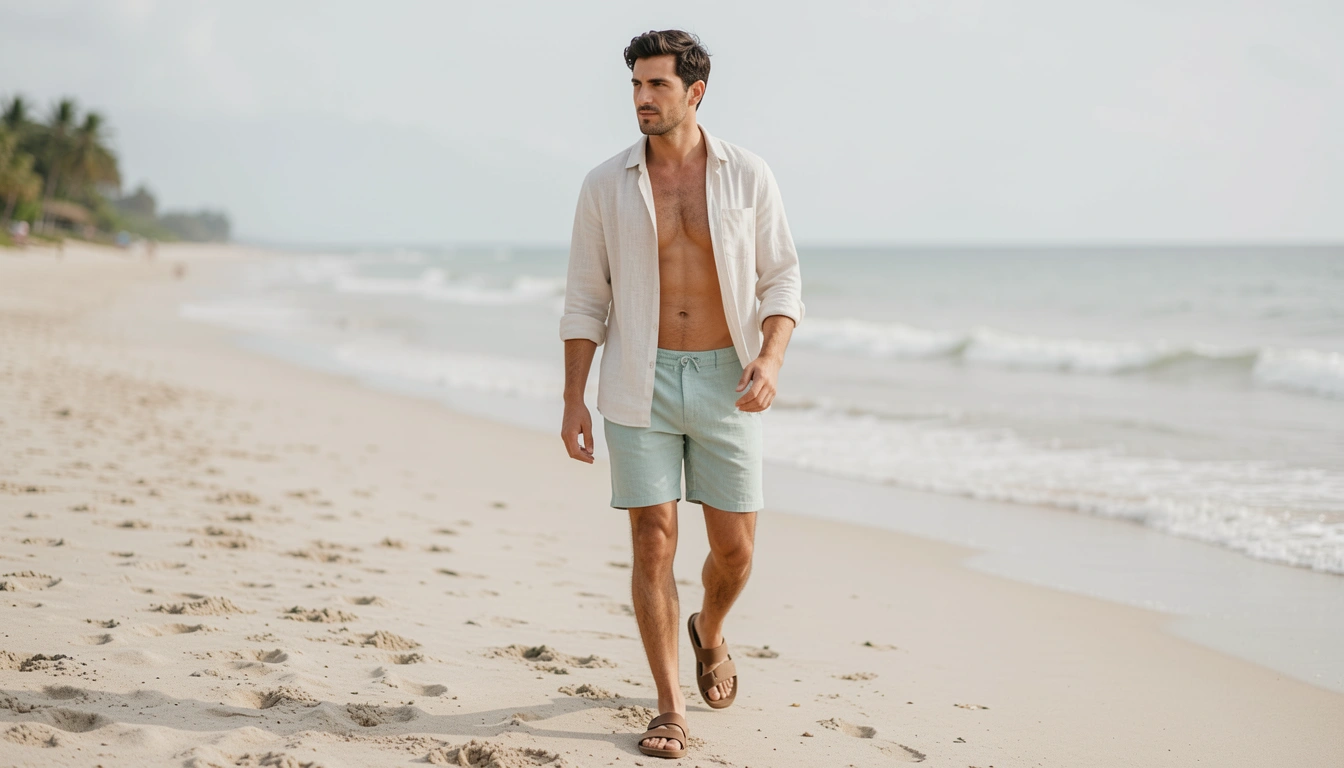 12 Cool Mens Beach Outfits For Summer Vacation To Pack Now