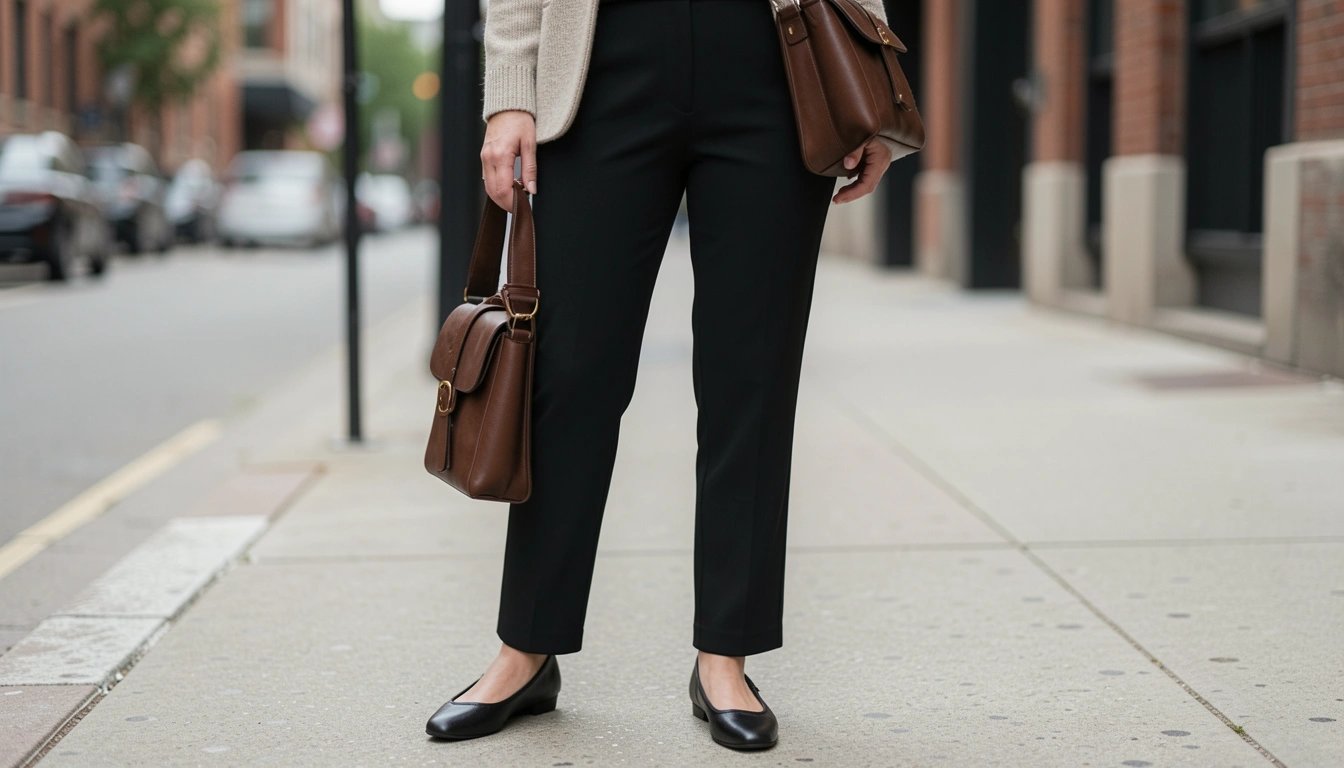19 Sleek Black Culottes Street Style To Recreate