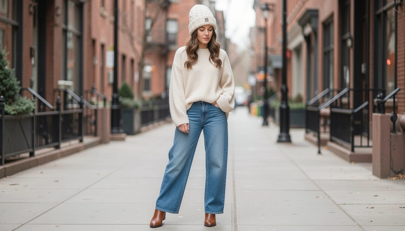 16 Cozy Womens Beanie Street Style For Cold Days