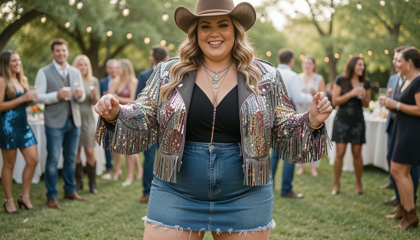 13 Trendy Disco Cowgirl Bachelorette Party Outfits Plus Size To Love