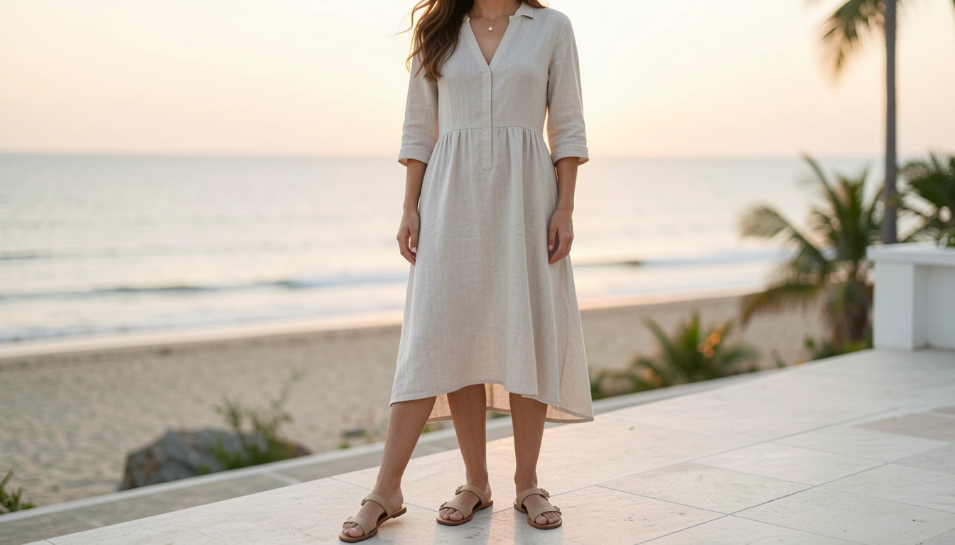 20 Elegant Beach Vacation Dinner Outfits For Sunset Nights